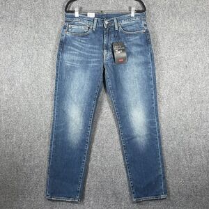 NWT Levis Premium 541 Athletic Tapered Jeans Mid Wash Mens Size 34x30 #2238